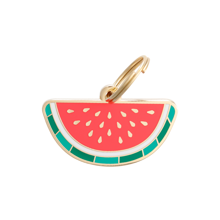 Watermelon Pet Id Tag