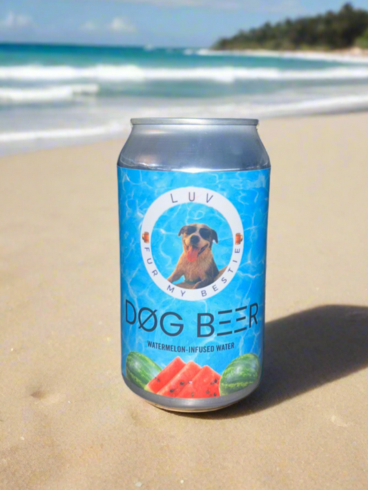 DØG BΞΞR - Watermelon Infused Water for Dogs